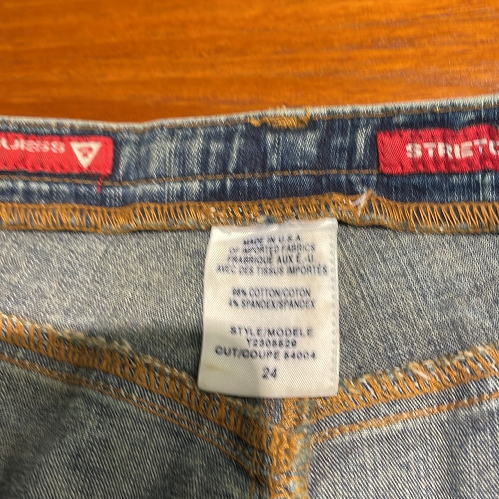Guess vintage long denim skirt size 24 - Picture 3 of 8